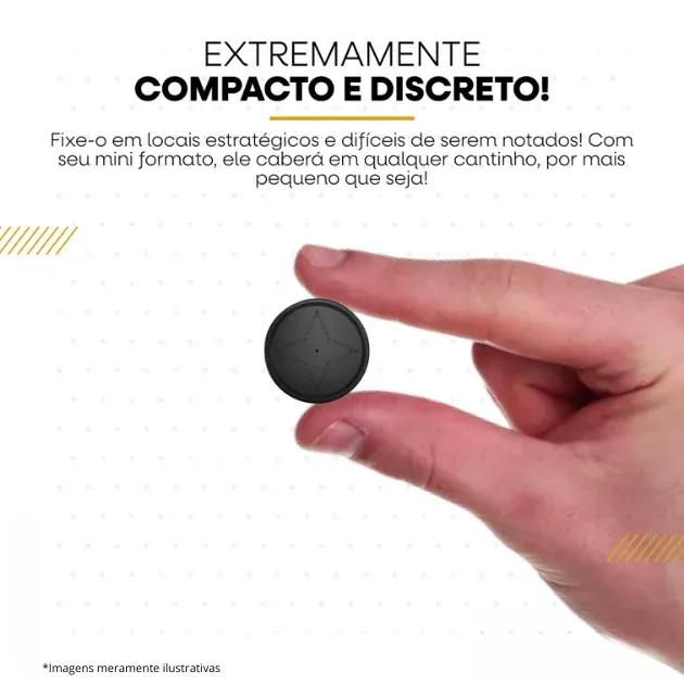 Mini Rastreador GPS Magnético
