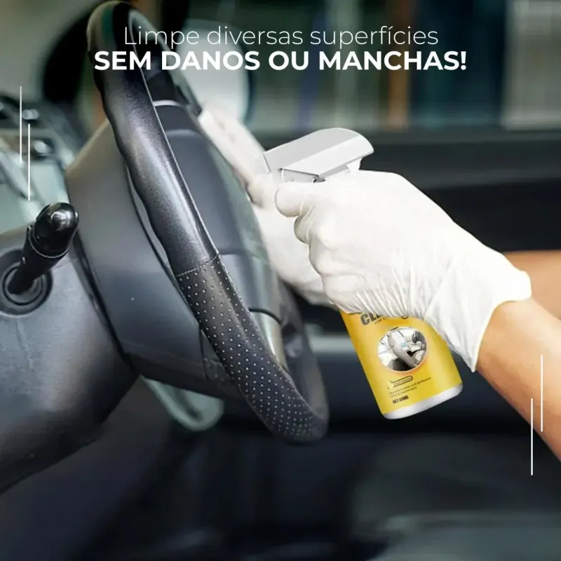 Espuma de Limpeza Multiuso com Toalha e Esponjas