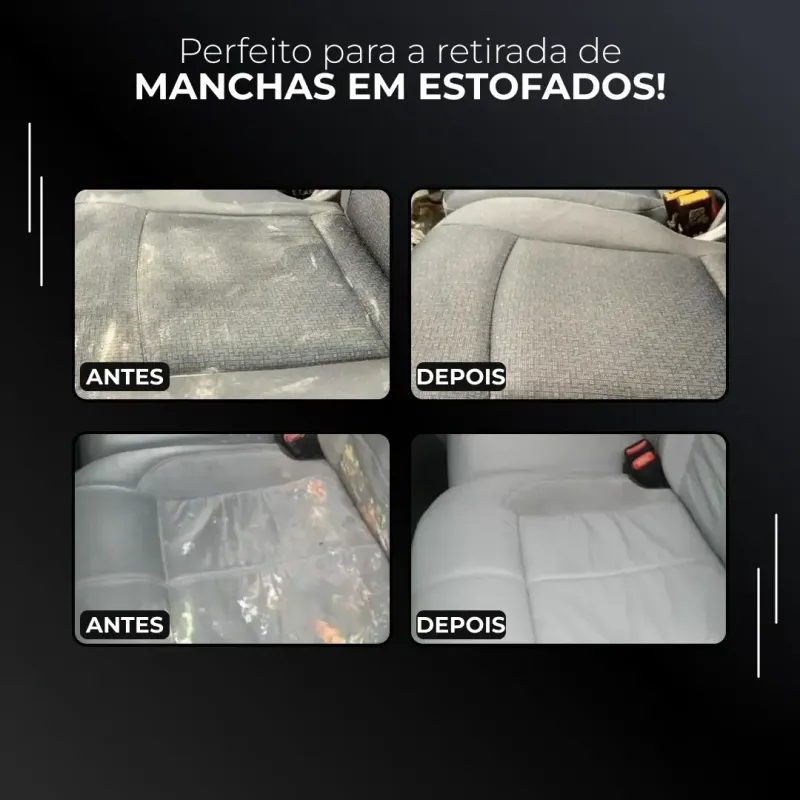 Espuma de Limpeza Multiuso com Toalha e Esponjas