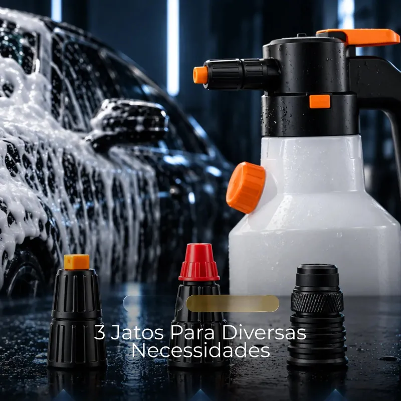 Pulverizador Elétrico de Espuma Sem Fio para Lavagem