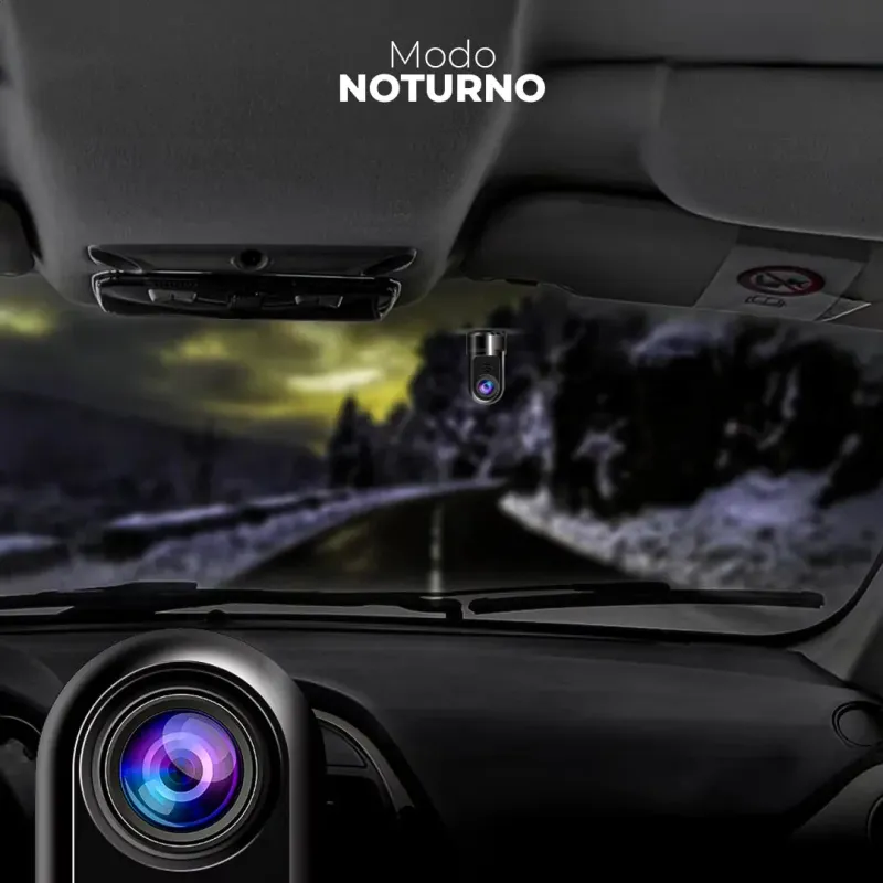 Câmera Veicular Full HD com Rotação 360°