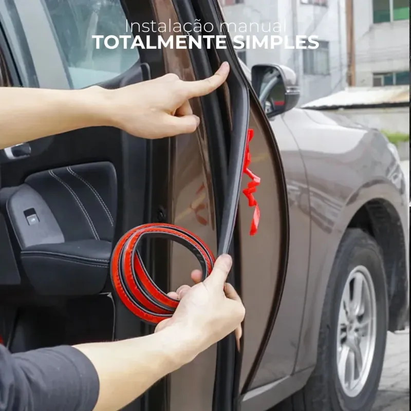 Borracha de Vedação Anti-Ruído para Portas (5 m)