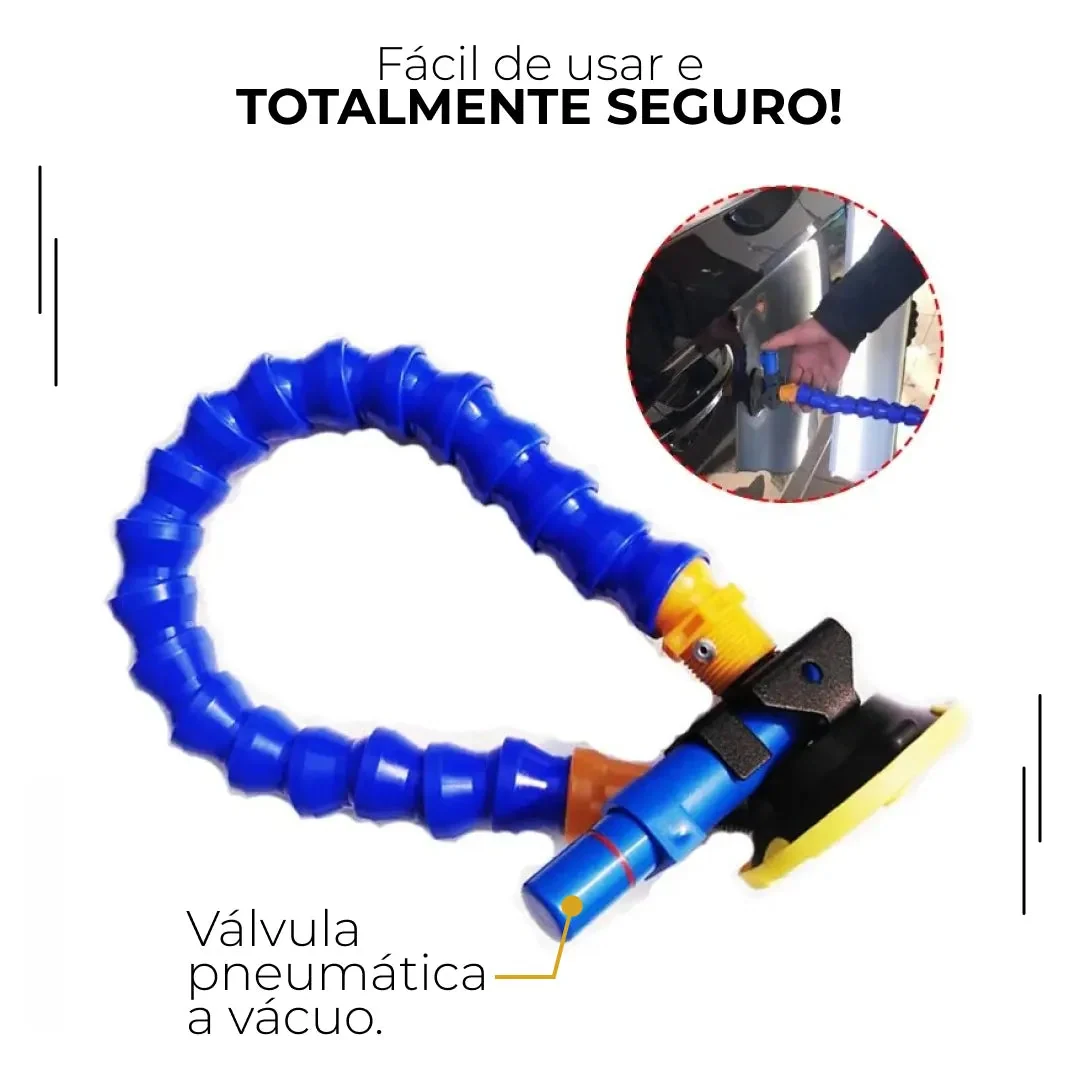 Removedor de Amassados por Sucção com Braço Flexível