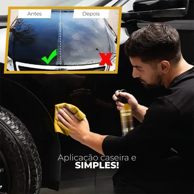 Spray Cerâmico Impermeabilizante 3 em 1