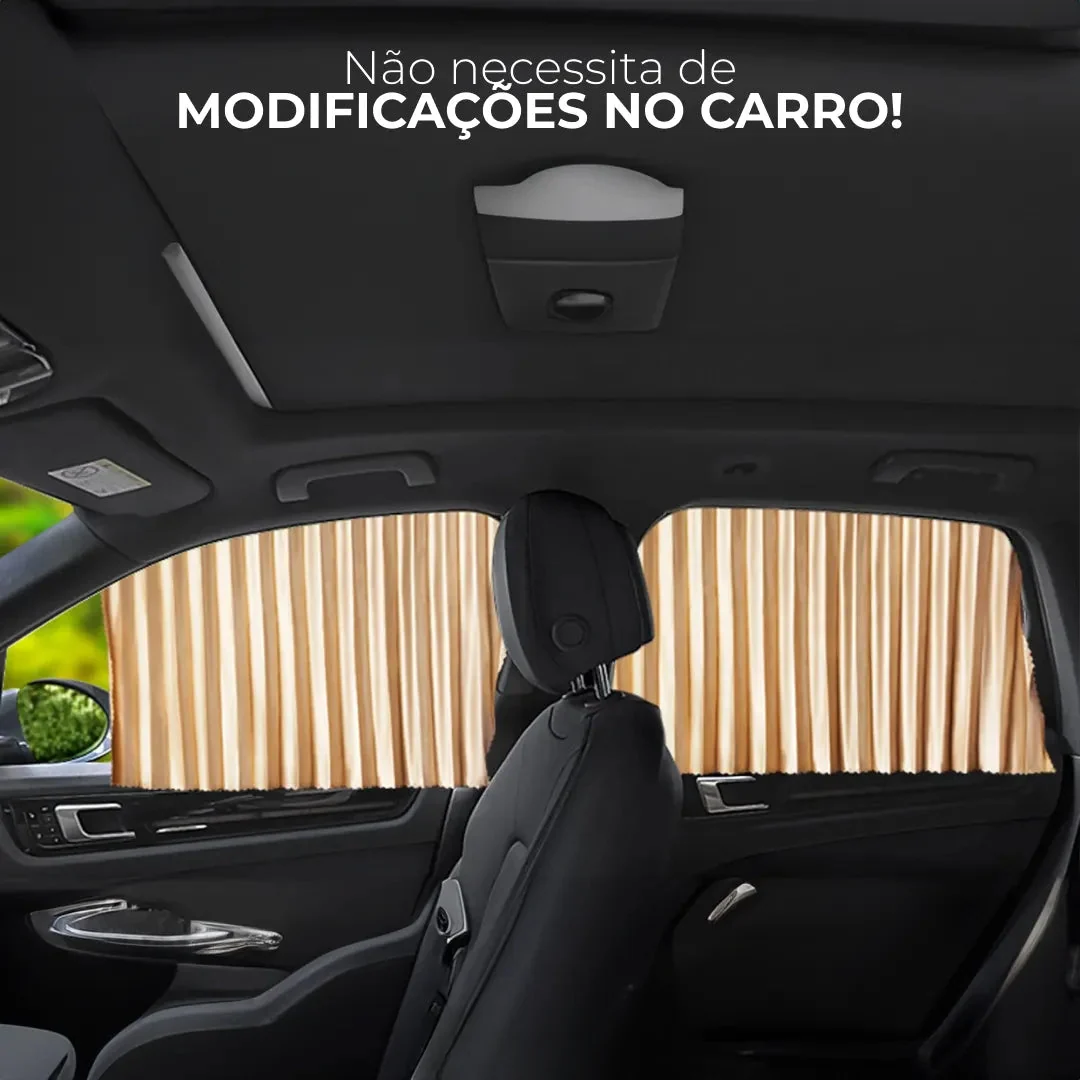 Cortina Magnética para Vidros Laterais (Kit com 2)