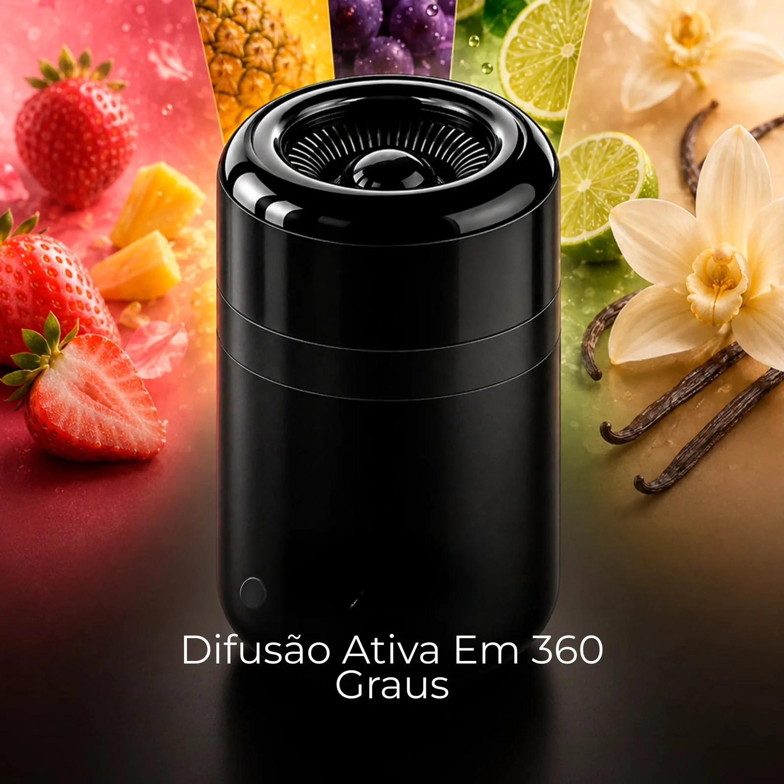 Aromatizador Automotivo 360° de Longa Duração