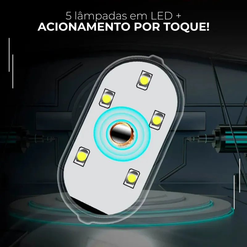 Luz de LED Touch para Interior (Kit com 2)
