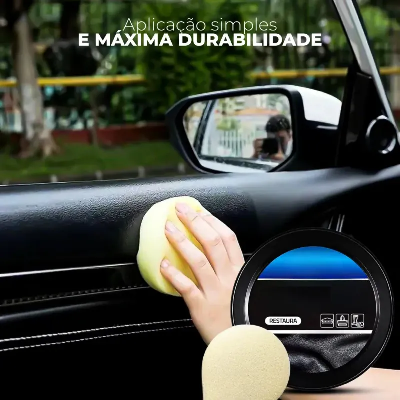 Revitalizador de Interior com Esponja Aplicadora