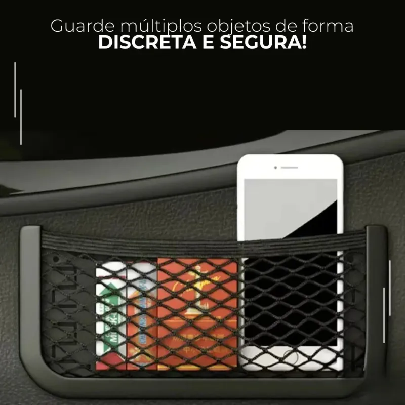 Rede Porta-Objetos Universal (Kit com 2)