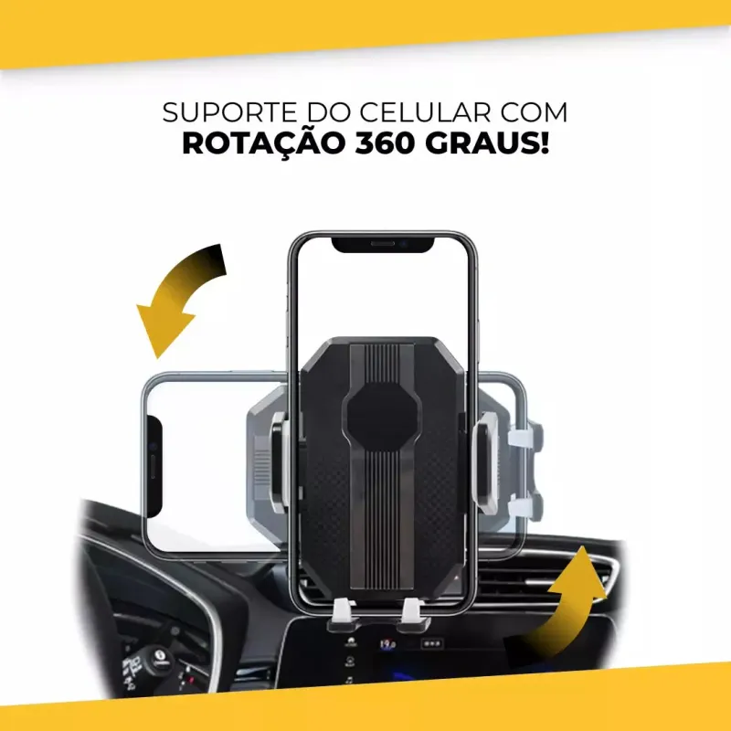 Suporte de Celular com Braço Articulado e Ventosa
