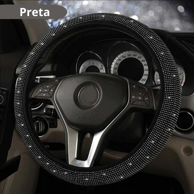 Capa de Volante com Strass