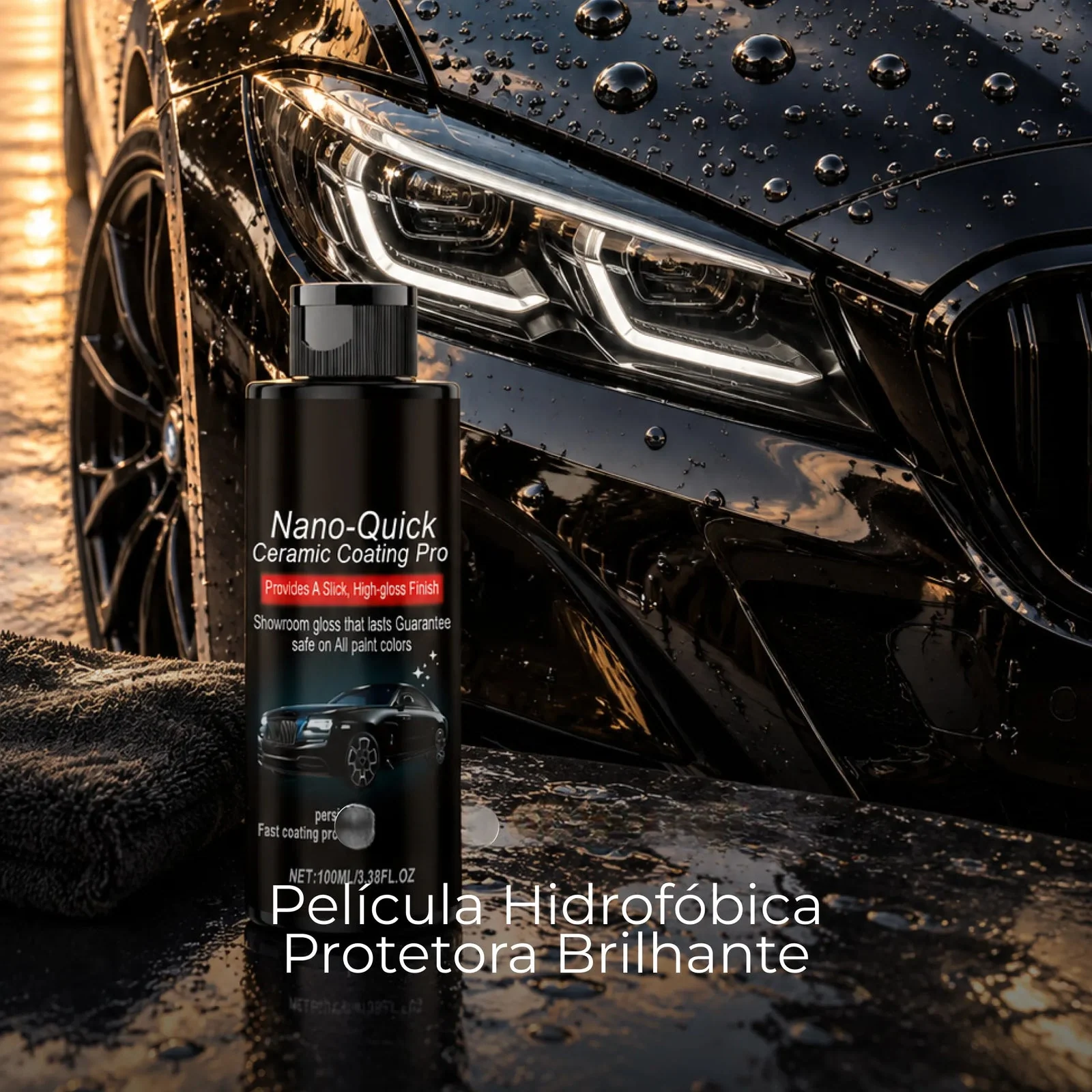 Selante de Pintura Hidrofóbico Alto Brilho 100 ml