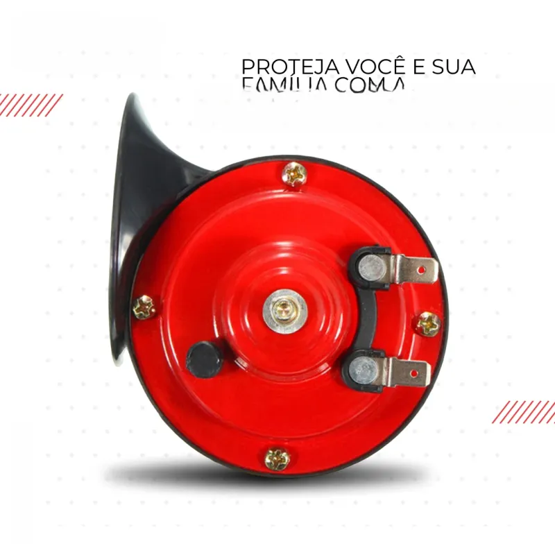 Buzina Turbo Automotiva (Kit com 2)