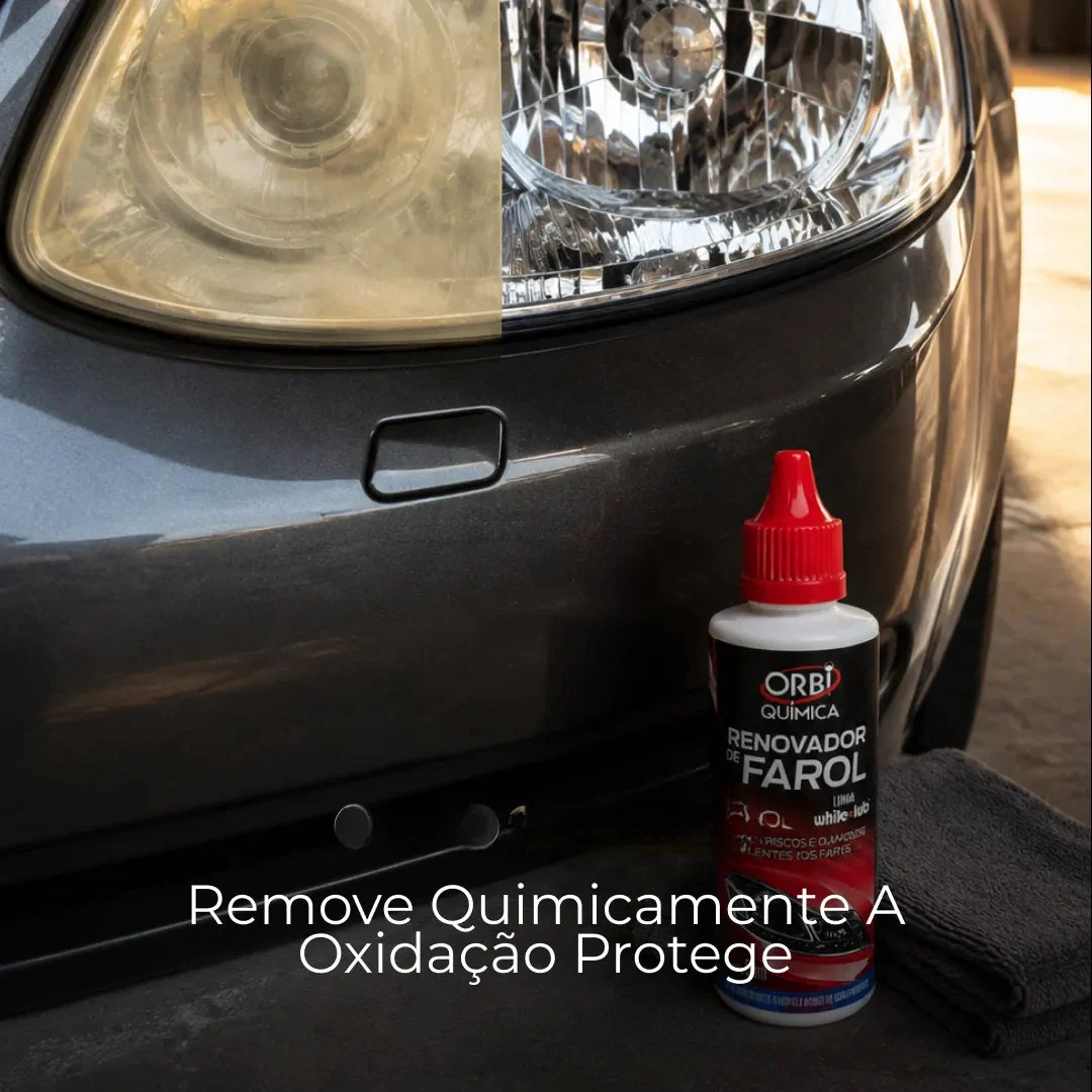 Renovador de Faróis com Proteção UV 50 ml