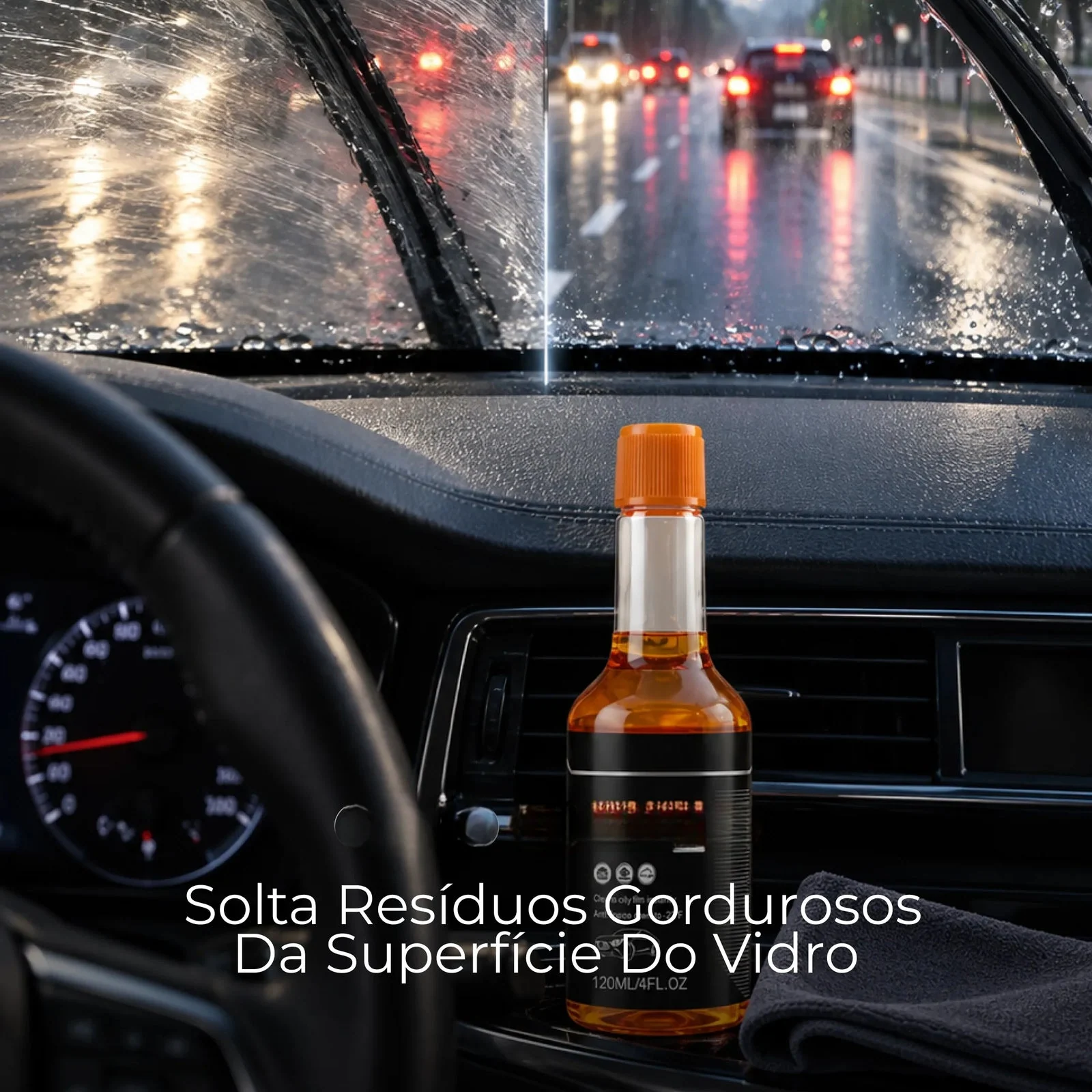 Removedor de Película Oleosa para Vidros (120 ml)