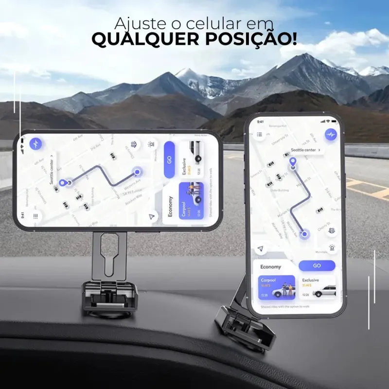 Suporte Magnético Dobrável para Celular (Kit com 2)